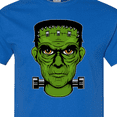 thumbnail image 4 of Inktastic Halloween Frankenstein Head T-Shirt, 4 of 5