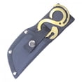 thumbnail image 2 of Fantasy Hunting Knife Wartech Tactical 6.5" Gold Dragon Fixed-Blade + Sheath, 2 of 2
