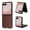 Brown, variant on Decase Phone Case for Motorola Razr 50 Ultra 2024, Soft TPU Artificial Leather Case, Slim Camera Protection Shockproof Back Cover,Brown