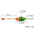 thumbnail image 2 of 10PCS Fishing Floats for Catfish Panfish Bass Trout Fishing Float Set Accessories, 2 of 6
