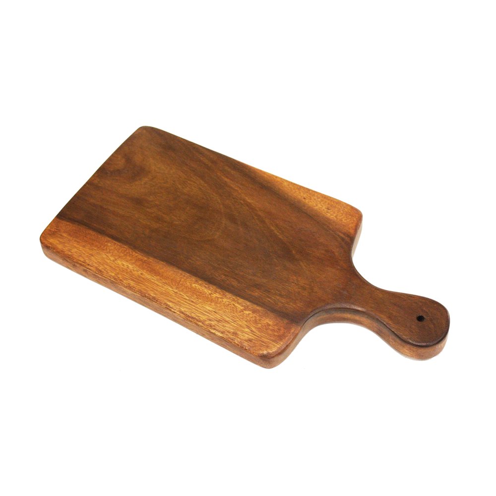 Mountain Woods Solid Organic Wood Cutting Board, 17.5" x 8.5"x 1.5