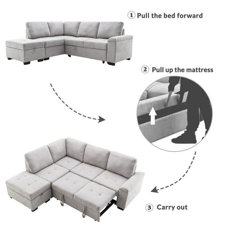 Sleeper sectional clearance deals