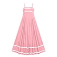 thumbnail image 6 of YuXingFu Wedding Guest Dresses for Women Maxi Crew Neck Plus Size Womens Dress Sleeveless for Beach Long Casual Summer Pink XL, 6 of 6
