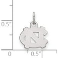 thumbnail image 2 of Sterling Silver Rh-Plated Logoart University Of North Carolina Xs Pendant (16 X 12) Made In United States ss001unc, 2 of 5