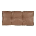 thumbnail image 2 of Klear Vu The Gripper Non-Slip Tufted Omega Universal Bench Cushion, 30" x 14 x 3", Gold, 2 of 4