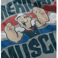 thumbnail image 4 of Popeye The Sailor American Muscle Youth T Shirt Tee Boys Infant Toddler Brisco Brands 12M, 4 of 5