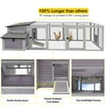 thumbnail image 6 of Aivituvin Wooden Chicken Coop with Run, Large Hen House for 4-6 chickens, 6 of 8