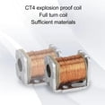 thumbnail image 3 of Pneumatic Solenoid Coil, Temperature Overload Protection Explosion Proof Solenoid Valve Coil Zinc Alloy Shell  For 4V310 AC220V 4W,DC24V 4.8W, 3 of 8