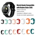 thumbnail image 3 of Mistaha Watch Bands Soft Silicone Quick Release Watch Straps Silver Buckle Multiple Colors 22mm Compatible, 3 of 8
