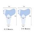 thumbnail image 2 of Saco de dormir para bebé, paquete de 2, manta para bebé, 100 % algodón orgánico, universal, ajustable, para bebés, 2 of 6