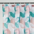 thumbnail image 2 of Mainstays Gage 15-Piece Geometric Polyester Shower Curtain Set, Multicolor, 2 of 6