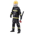 thumbnail image 4 of Modelos de simulación a escala 1:32 Figuras de personas en miniatura Modelo de bombero Figuras para Negro A, 4 of 9