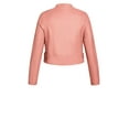 thumbnail image 2 of City Chic Women's Plus Size Cropped Fully Lined Biker Jacket, 2 of 6