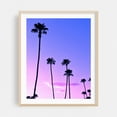 thumbnail image 2 of Palm Trees Sunset - Palm Springs California Photography Palm Tree Sunset Tropical Pastel Minimalist Nature Scenic Unframed Wall Art Print 20 x 24 inches, 2 of 13
