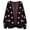 Black, variant on Women's Heart Knit Cardigan Sweater, V-Neck Long Sleeve Loose Fit Casual Knitwear for Fall and Winter