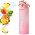 thumbnail image 4 of [Taza Desnuda Boca Cuadrada Degradado Rosa No Compatible Con Anillos] Perfumada Tritan Con Degradado Bicolor 750 ML [pedido Mínimo 60 Piezas Por Caja Admite Lotes Mixtos] (degradado Rosa), 4 of 9
