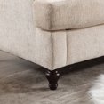 thumbnail image 3 of Chenille Fabric Loveseat with Curved Edges | Ideal for Bedroom Reading Nook, Soft Touch, 3 of 6