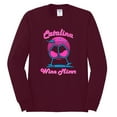 thumbnail image 2 of Catalina Wine Mixer Island Prestige Movie| Mens Pop Culture Long Sleeve T-Shirt, Maroon, 3XL, 2 of 4