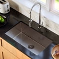 thumbnail image 2 of Karran 30" Undermount 16-Gauge Stainless Steel Extra Large Single Bowl Kitchen Sink Kit, 2 of 5
