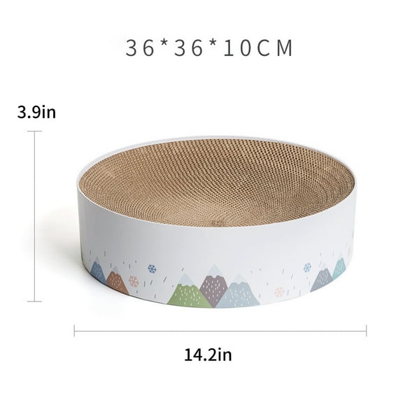 Cat Scratch Board For Indoor Cats, Cat Scratcher Pad For Cats To Scratch, Cat Toys