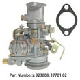 thumbnail image 4 of LABLT F-head Carburetor Carb for Jeep Willys Cj3b, M38a1, Cj5, F134 Carb. 17701.02 Fits select: 1967 JEEP UNIVERSAL CJ6, 4 of 5