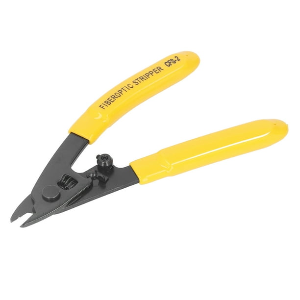 Pelacables, Ergonómico De 2 Puertos Fácil De Almacenar Pelacables De Fibra óptica De Operación Simple Para Electricista Para Uso Industrial