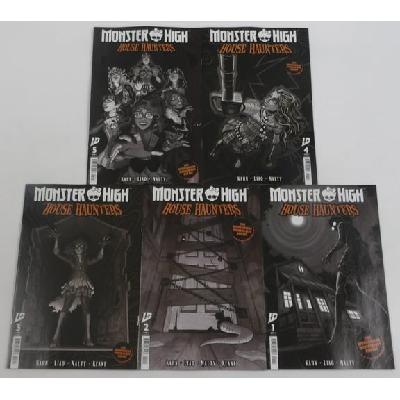 Monster High: House Haunters #1-5 VF/NM complete series 2025 ; IDW