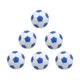 thumbnail image 2 of 6 balones de fútbol de mesa, mini balones de fútbol pequeños de 32 mm, para recreación, juego de mesa, repuestos, accesorios de futbolín., 2 of 8