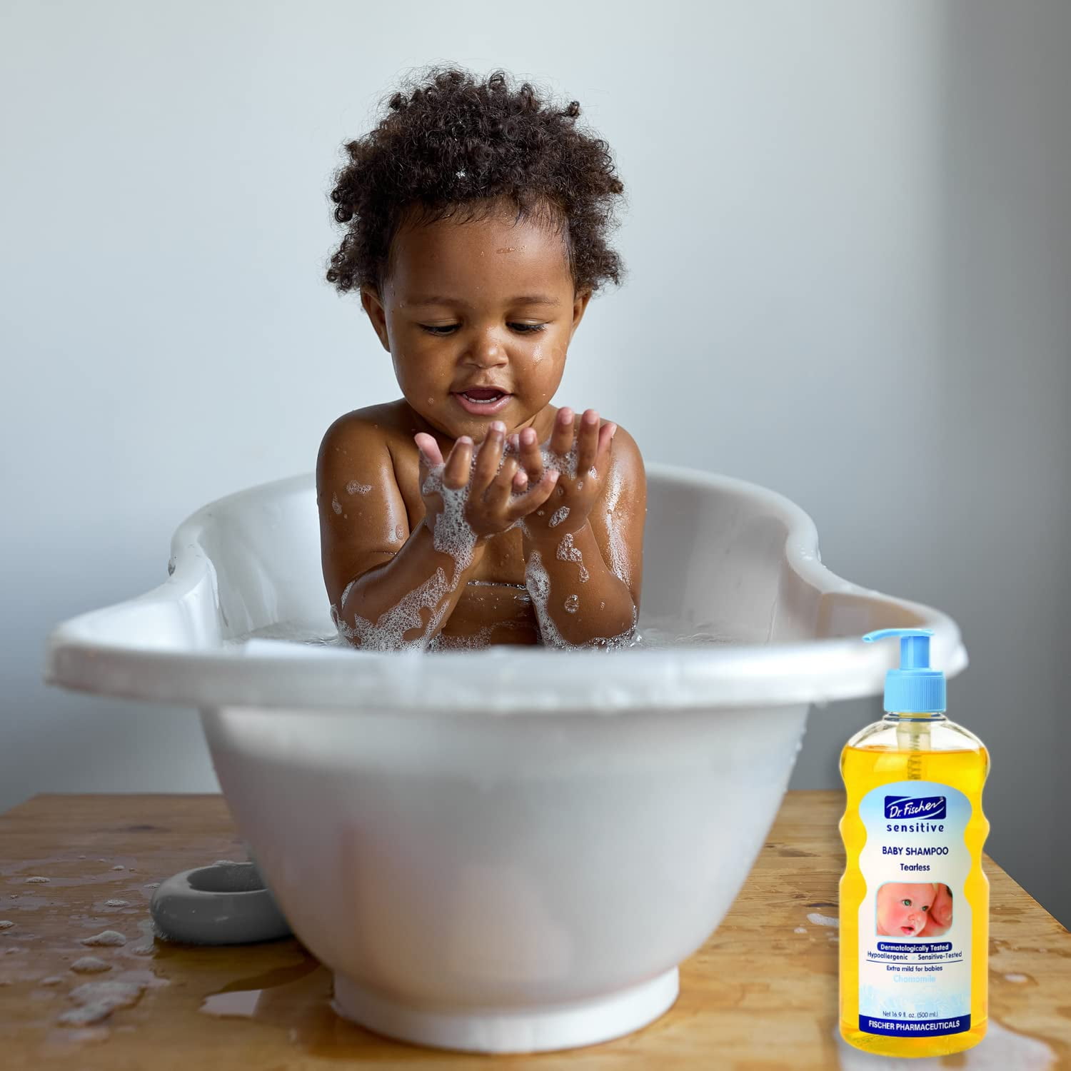Dr. Fischer Newborn Baby Essentials Shampoo. Tear Free