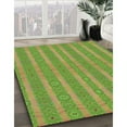 thumbnail image 2 of Ahgly Company Indoor Rectangle Patterned Green Novelty Area Rugs, 2' x 4', 2 of 6