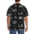 thumbnail image 3 of Fotbe Ho-Ho-Ho 2 Camisa Estampada de Manga Corta para Hombre, Casual de Verano, Estilo Playero, Sin Arrugas-XX-Large, 3 of 5