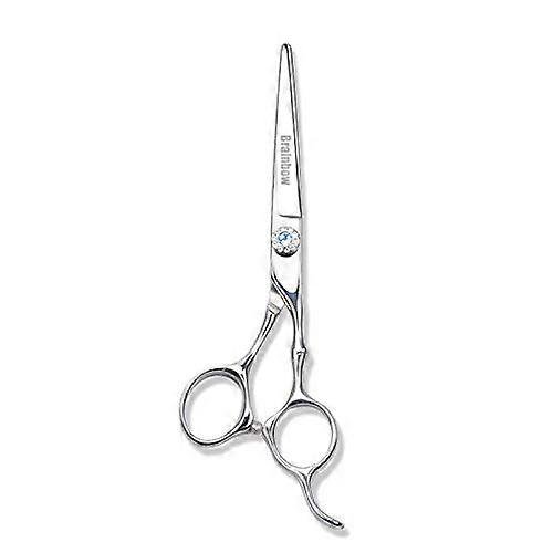 Tijeras profesionales de peluquería de 6 pulgadas con hojas de precisión y mango ergonómico para barberos.