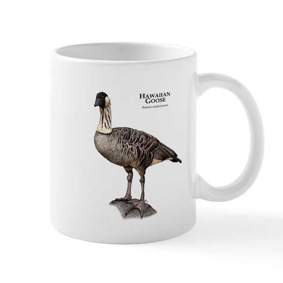 CafePress - Hawaiian Goose Or Nene Mug - 11 oz Ceramic Mug - Novelty Coffee Tea Cup