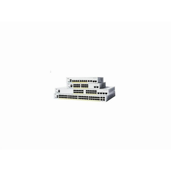Cisco Catalyst C1200-24T-4X Ethernet Switch, 24 Ports - Manageable - 10 Gigabit Ethernet - 10/100/1000Base-T, 10GBase-X - 3 Layer Supported