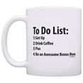 thumbnail image 2 of ThisWear Step Mom To Do List Mug Funny Be Awesome List Step Mom Mug Coffee Mug, 2 of 4