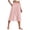 Hot Pink, variant on AzureSilk Women's Wide Leg Pants Cropped Palazzo Summer Beach Vacation Casual Pants with Pockets, Size S-2XL