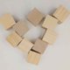 thumbnail image 5 of Pino De Madera Cubo Estereoscópico Cuadrado Bloques De Construcción Bloques De Construcción Bricolaje Drightwood Craft Juguetes Talling Decoración 1111Fourone JJ9767, 5 of 7