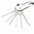 thumbnail image 4 of Set Foldable 7 In 1 Less Steel Pick Set With Wrench Kit(silver), 4 of 4
