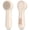 beige, variant on NEXPURE Facial Cleansing Brush, IPX7 Waterproof Sonic  Face Scrubber, Rechargeable Electric Silicone Face Brush for Deep Cleansing and Exfoliation