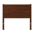 thumbnail image 2 of AFI NoHo Mid-Century Panel Wood Headboard Full Walnut, 2 of 5