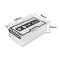 thumbnail image 3 of Reemplazo de robots de barrido Allinless Caja Recolector De Polvo Filtro Lavable Para Xiaomi Roborock S7 S70 S75, 3 of 5