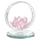thumbnail image 2 of Adornos De Cristal 1 Adorno De Cristal Rosa Elegante Para Decoración De Interiores De Coche Y Hogar, Regalo De Cumpleaños, 7x6x6cm Rkxzt, 2 of 8
