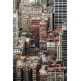 thumbnail image 2 of Soderman, Par 11x14 Gold Ornate Wood Framed with Double Matting Museum Art Print Titled - Multi colour Manhattan, 2 of 4