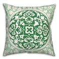 thumbnail image 2 of Creative Products Green Irish Medallion 18 x 18 Spun Poly Pillow, 2 of 3