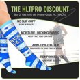 thumbnail image 3 of Chaussettes de Compression Unisexes - 6 Paires 20-30 Mmhg Bas de Compression pour Médical, 3 of 5