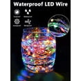 thumbnail image 4 of String Lights YIQU, paquete de 4 unidades, 8 modos, mando a distancia multicolor de 8 m, 4 of 8