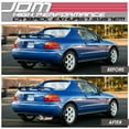 thumbnail image 3 of DNA Motoring For 1993-1997 Honda Del Sol 4.5" Muffler Tip Stainless Steel Exhaust Catback Kit, 3 of 5