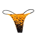 thumbnail image 4 of HUITKMM Underwear Womens Seamless Womens Underpants Fashion Comfort Pattern Panties Low Rise Soft T Back G String Panties, 4 of 5