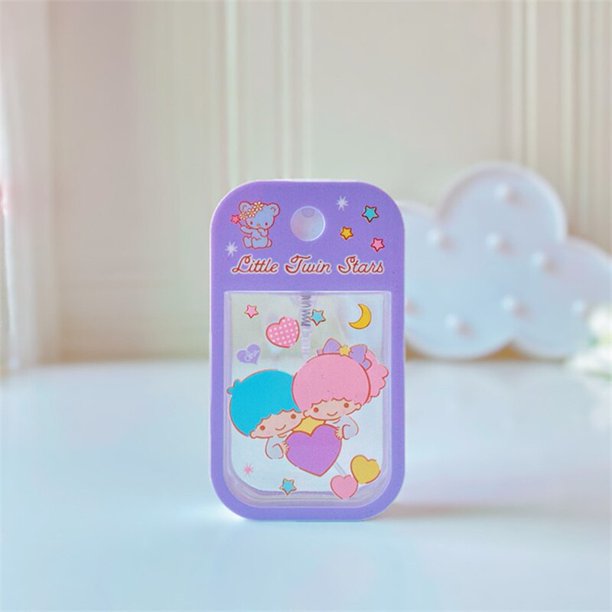 Kawaii Sanrio Perfume Spray Bottle Kuromi Anime Kitty Travel Portable Press Bottled Cartoon Melody Lotion Bottling Girls Gifts Gong Bohan LED