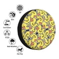 thumbnail image 4 of Fotbe Ducks Funda de Llanta de Repuesto con Estampado, Engrosada, Ajuste Universal para Jeep, Remolque, RV, SUV, Camión-17 inch, 4 of 6